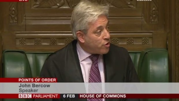 House of Commons Speaker John Bercow says he is strongly opposed to Donald Trump addressing parliament.