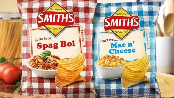 The nostalgia food marketing trend has extended to Smith's chips.