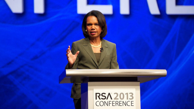Dr Condoleezza Rice spoke at RSA 2013.