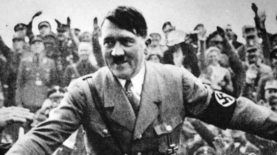 Adolf Hitler in Nuremberg, 1933.