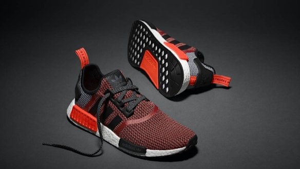 adidas gazelle silver green womens adidas Mens Nmd V3 Lace Up Sneakers Black 8 Casual main image 1