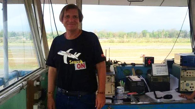 Blaine Gibson has been funding his own search for MH370.