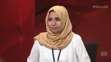 Raihan Ismail, a lecturer at Australian National University's Centre for Arab and Islamic Studies, spoke out on Q&A against teachers profiling students.