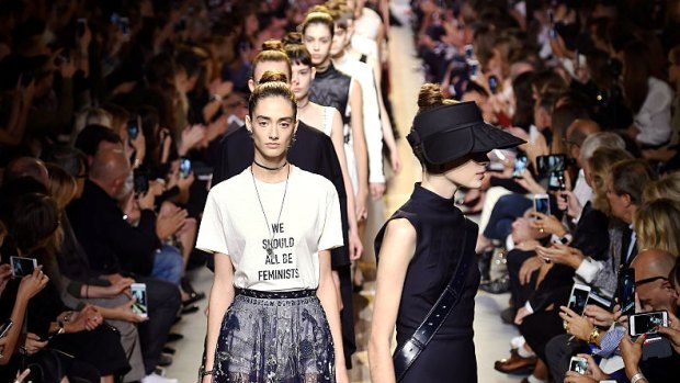 Dior's 'We Should All Be Feminists' T-shirt, from Maria Grazia Chiuri, the first female creative director in the label's 70-year history, made waves when it made its debut last year.