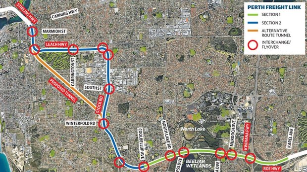 Main Roads opt for Perth Freight Link tunnel