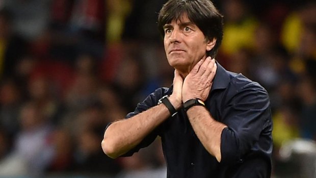 World Cup warning: Germany's coach Joachim Loew.