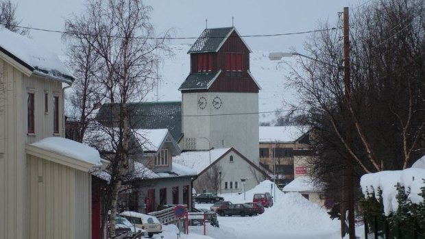 Kirkenes, Norway, where some of the migrants pass through.
