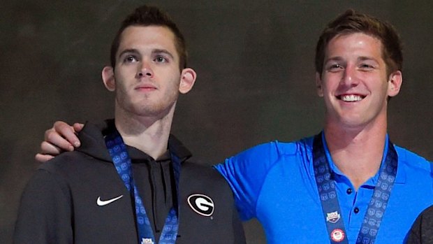 Gunnar Bentz, left, was stopped from leaving Brazil, while authorities have also said James Feigen will be prevented from heading back to the US.