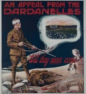 WW1 recruitment poster.
