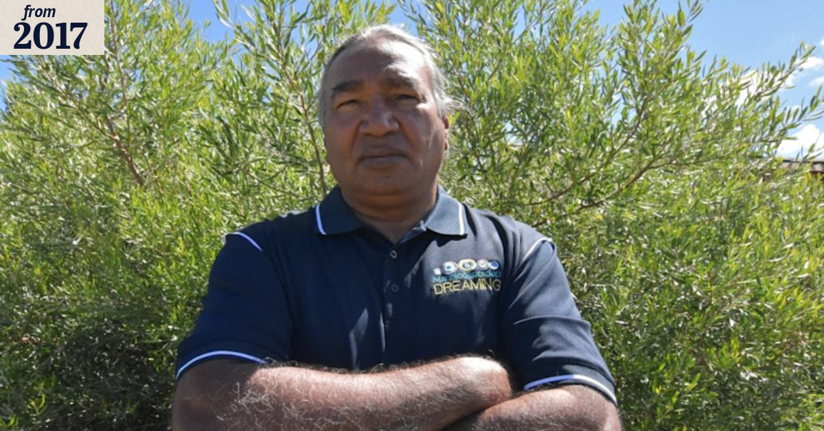 Aboriginal community leader to march for an issue close to his heart