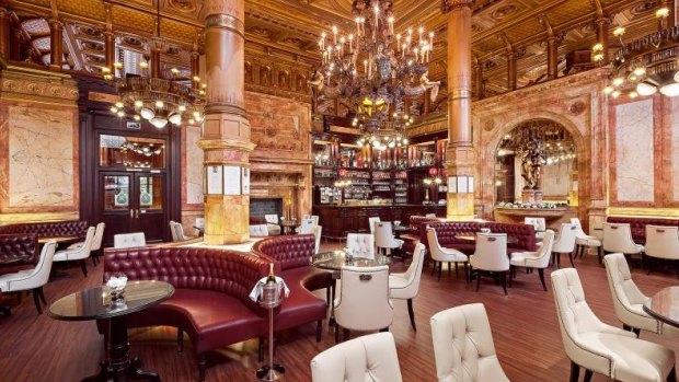 This bar in Hotel Metropole, Brussels is the birthplace of the black Russian. 