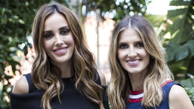 Rebecca Judd and Kate Waterhouse catch up at the House of Marks and Spencer.