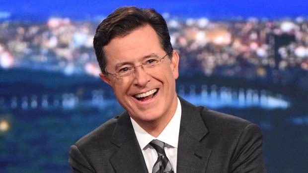 <b>The Late Show with Stephen Colbert:</b> knows how to push a joke. 