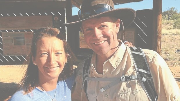 Mentors on a mission: Layne Beachley and Mike Baird in the Northern Territory during a trek with eight teenagers who had overcome homelessness as part of Project Uplift.