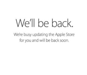 Pre-emptive bid: Apple had its message ready to go.