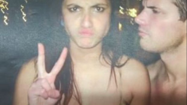 The Supreme Court was on Tuesday presented with photos of Gable Tostee and Warriena Wright taken on Mr Tostee's phone the night Ms Wright died.
