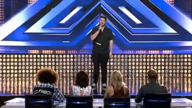 Nathaniel O'Brien made it through to the top 24 contestants on the X Factor in 2014.