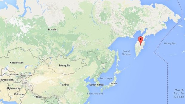 A trawler with more than 130 people on board has sunk off the coast of the Kamchatka Peninsula, Russia.