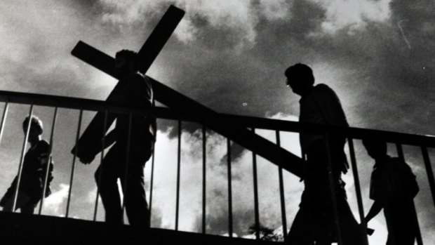 The crucifixion of Jesus was a crucial turning point in the history of Western morality.