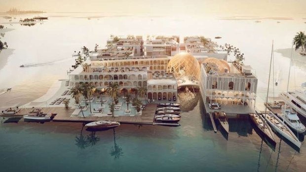 Dubai unveils plans to build floating replica of Venice, an underwater luxury vessel resort. Kleindienst Group 