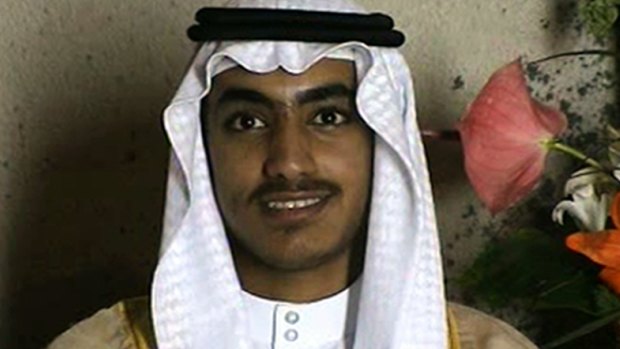 Hamza bin Laden is seen as an adult in a video of his wedding. The video of Osama bin Laden's son and potential successor was released by the CIA on Wednesday.
