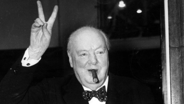 Winston Churchill can offer a lesson on the banks.