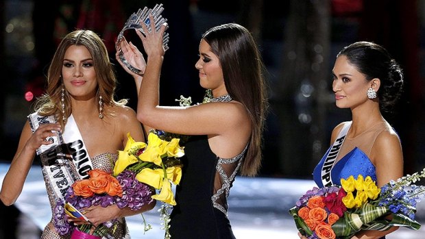 And the winner was not Miss Colombia but Miss Philippines in the Miss Universe blunder.