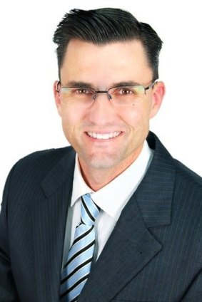 Moreton Bay Regional Council mayoral candidate Dean Teasdale.