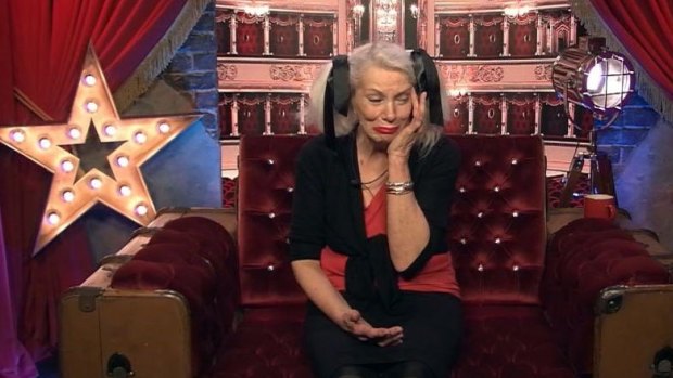 Angie Bowie on Celebrity Big Brother after hearing the news of her ex-husband David Bowie's death.