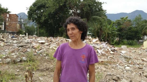 Maria da Penha Maceno became the face of the struggle at Vila Autodromo.