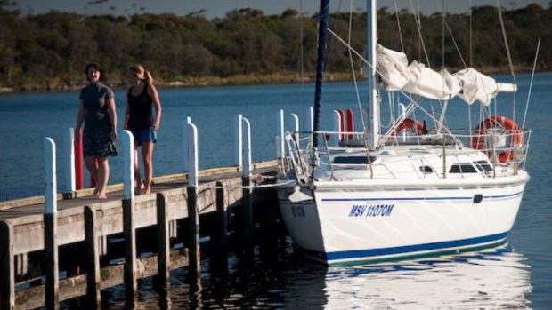 "Halcyon", a 40-foot yacht from Rivera Nautica.