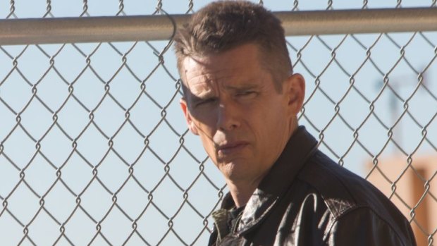 Ethan Hawke stars as a troubled war veteran in Good Kill.
 