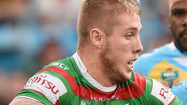 Aaron Gray of the Rabbitohs has been hospitalised over an adverse reaction to painkillers.