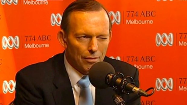 Tony Abbott delivered a history lesson on leadership changes.