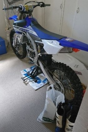 Police are still searching for this Yamaha motorbike, stolen from a Shailer Park property on March 12.