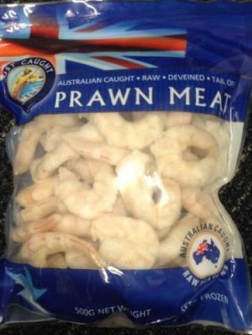 ACCC has fined Kailis Bros for misleading prawn meat labelling.