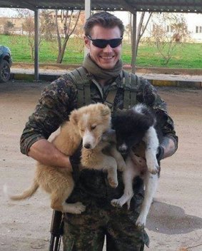 Australian Ashley Kent Johnston, who was killed fighting with the Kurds in Syria.
