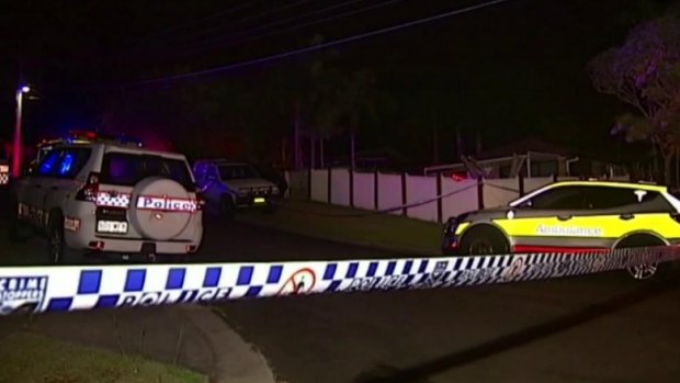 Police were investigating after a fatal stabbing at Alexandra Hills.
