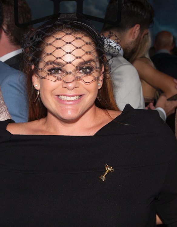 Milliner Danica Erard, of DE Millinery, claims her designs have been copied by various companies.