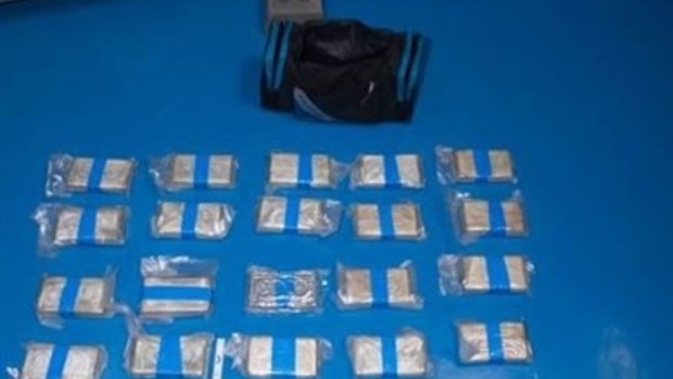Some of the cocaine sezied by authorities in the Netherlands that was allegedly going to be imported to Australia by Michael Ibrahim and others.