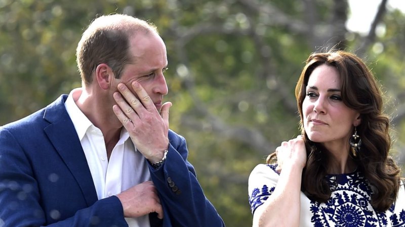 Prince William became 'emotional' as he followed Diana's lead at Taj Mahal with Kate Middleton