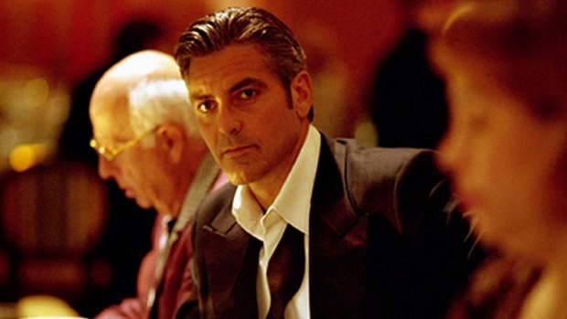 George Clooney as Danny Ocean in <i>Ocean's Eleven</i>. 