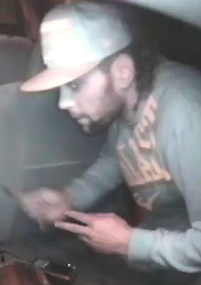 CCTV vision of a man wanted over the knife robbery of a taxi driver in East Perth.