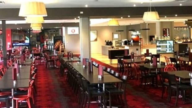 The bistro at the Rosebud RSL.