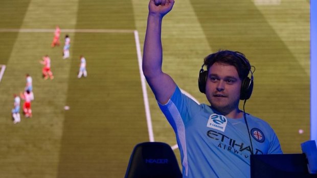Real figures, virtual game: The E-League's opening night attracting 138,000 viewers.