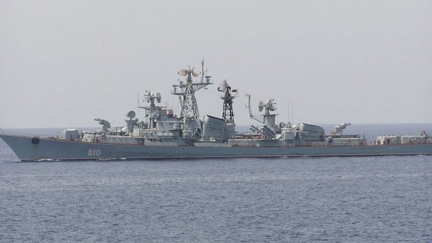 Russian ship the Smetlivyy