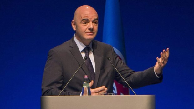 Crisis over: FIFA president Gianni Infantino said the appointment of Fatma Samoura, the first female and first non-European Secretary General, is a sign the bribery saga is now over.