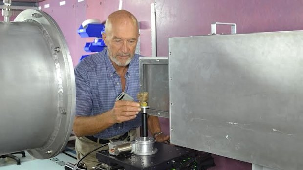 Claudio Tuniz is now using Australian Nuclear Science and Technology Organisation equipment to study material from the Roman fort.