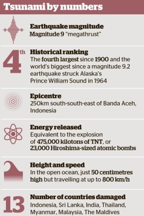 Tsunami by numbers.