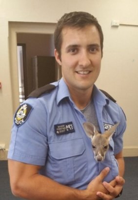Constable Mason has been caring for Cuejoe since March.